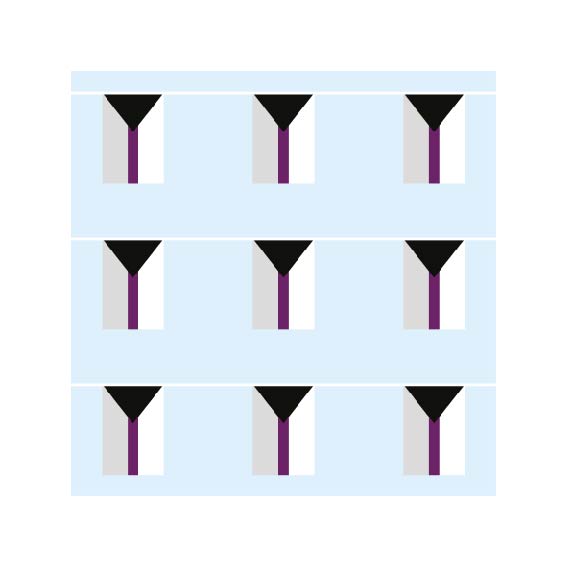 Demisexual Pride Bunting