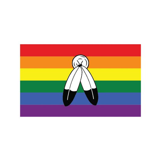 Two spirit pride flag