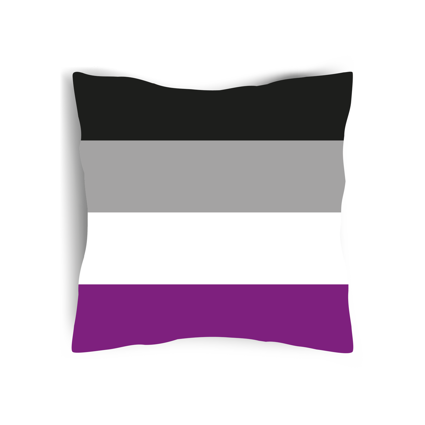 Asexual Pride Flag Cushion