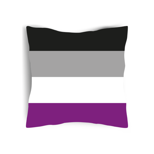 Asexual Pride Flag Cushion