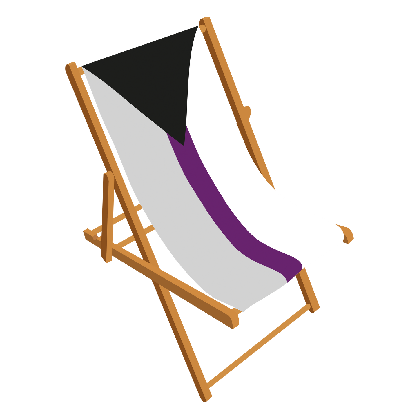 Demisexual Pride Personalised Deckchair