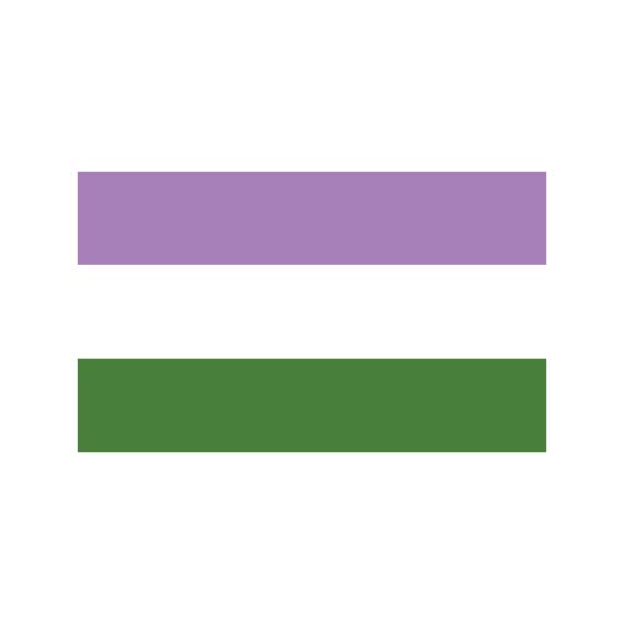 Genderqueer pride Flag