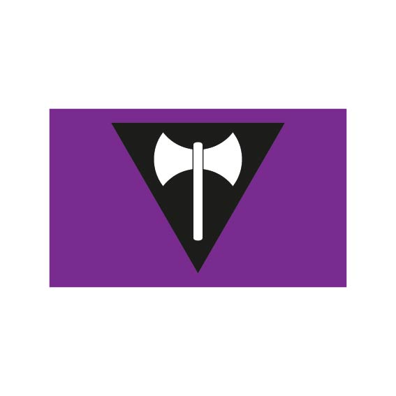 Labrys Lesbian (WLW) Pride Flag