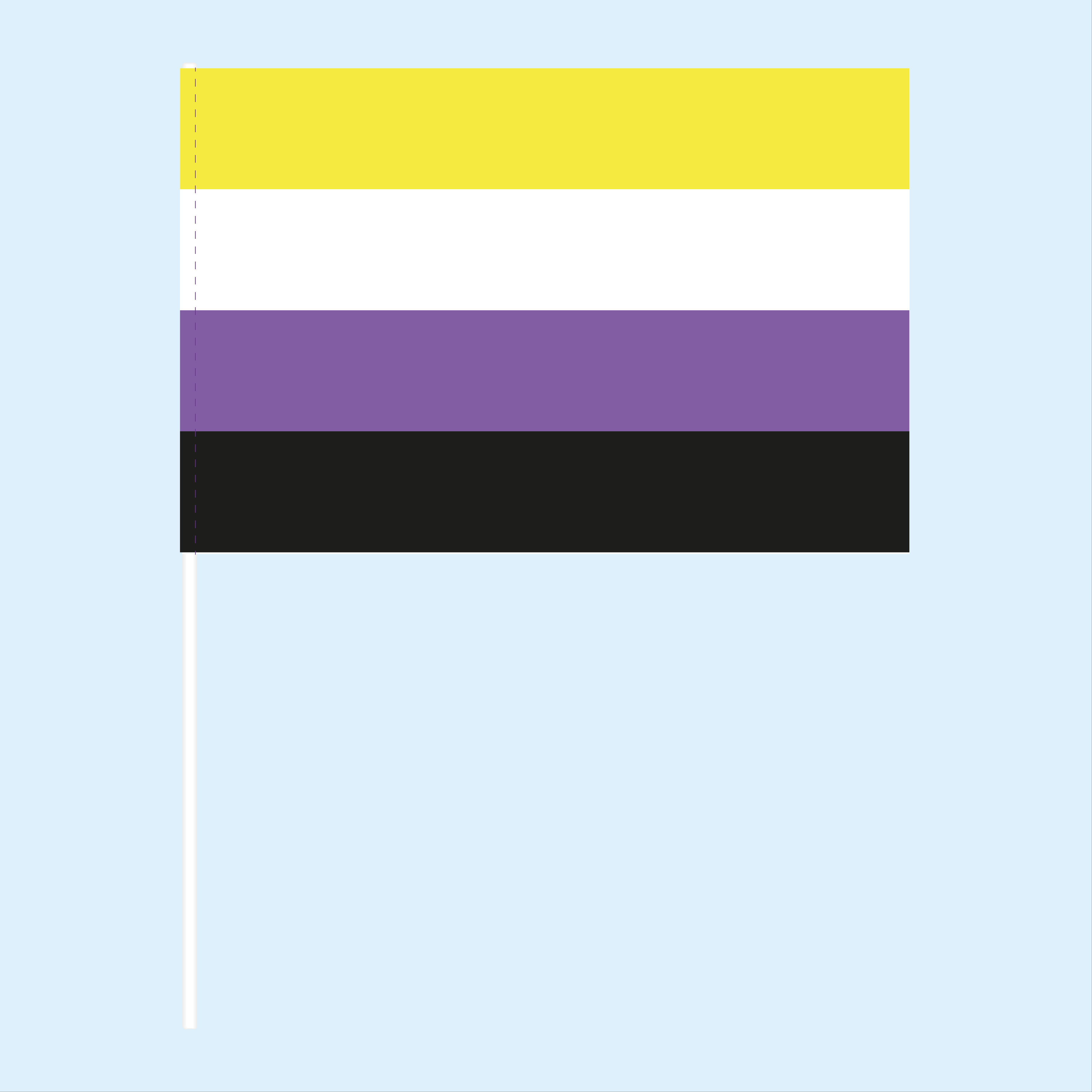 Non-Binary Pride Handwaving Flags – Pride By One Stop