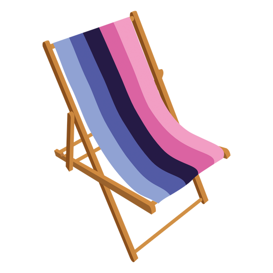 Omnisexual Pride Personalised Deckchair