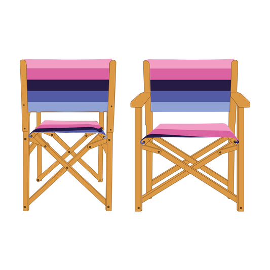 Omnisexual Pride Personalised Directors Chair