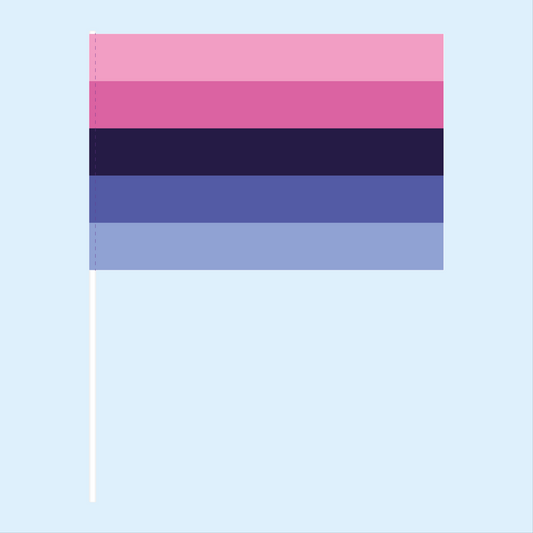 Ominsexual Pride Handwaving Flag