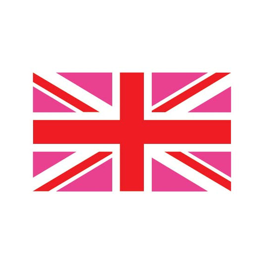 Pink Union Jack Pride Flag