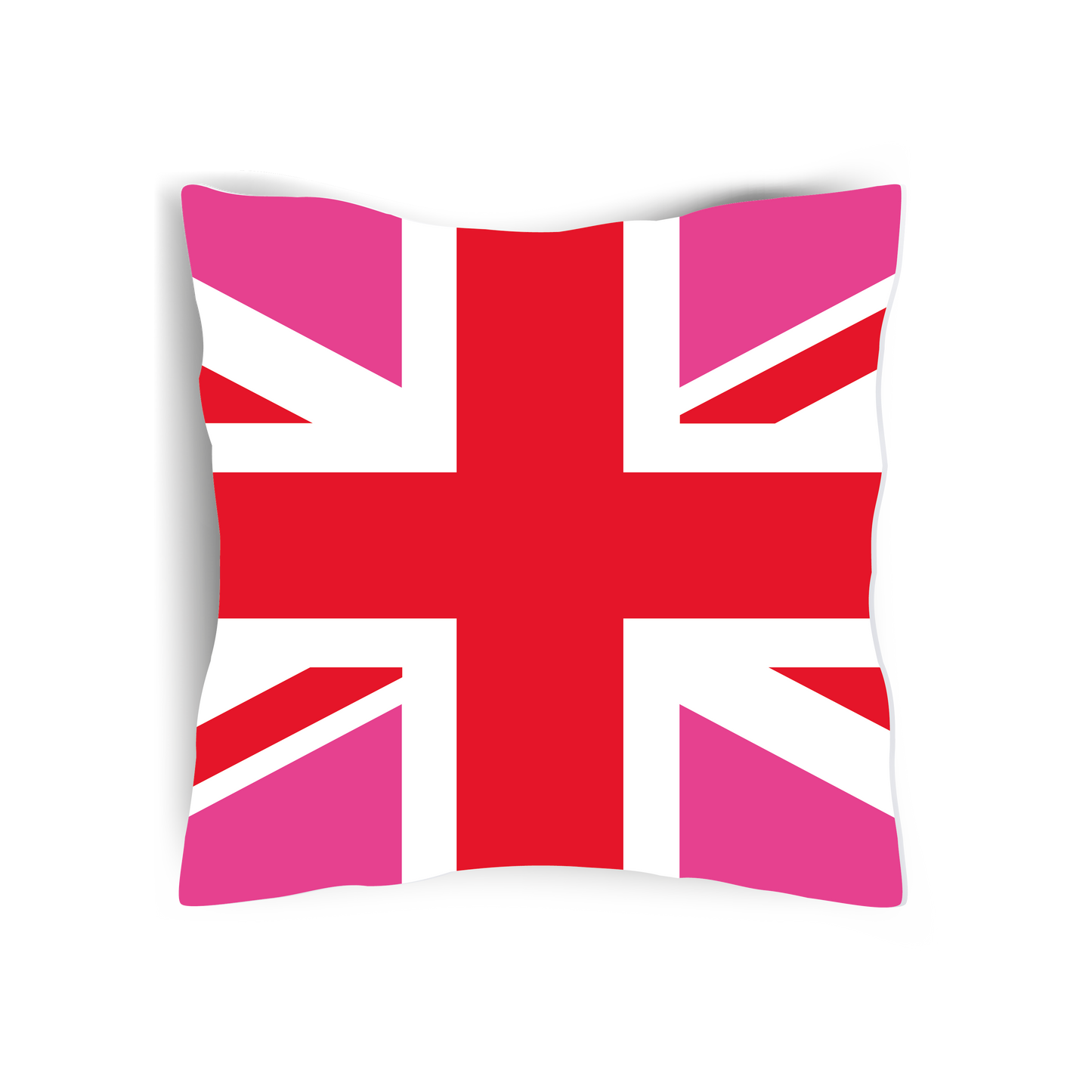 Pink Union Flag Cushion