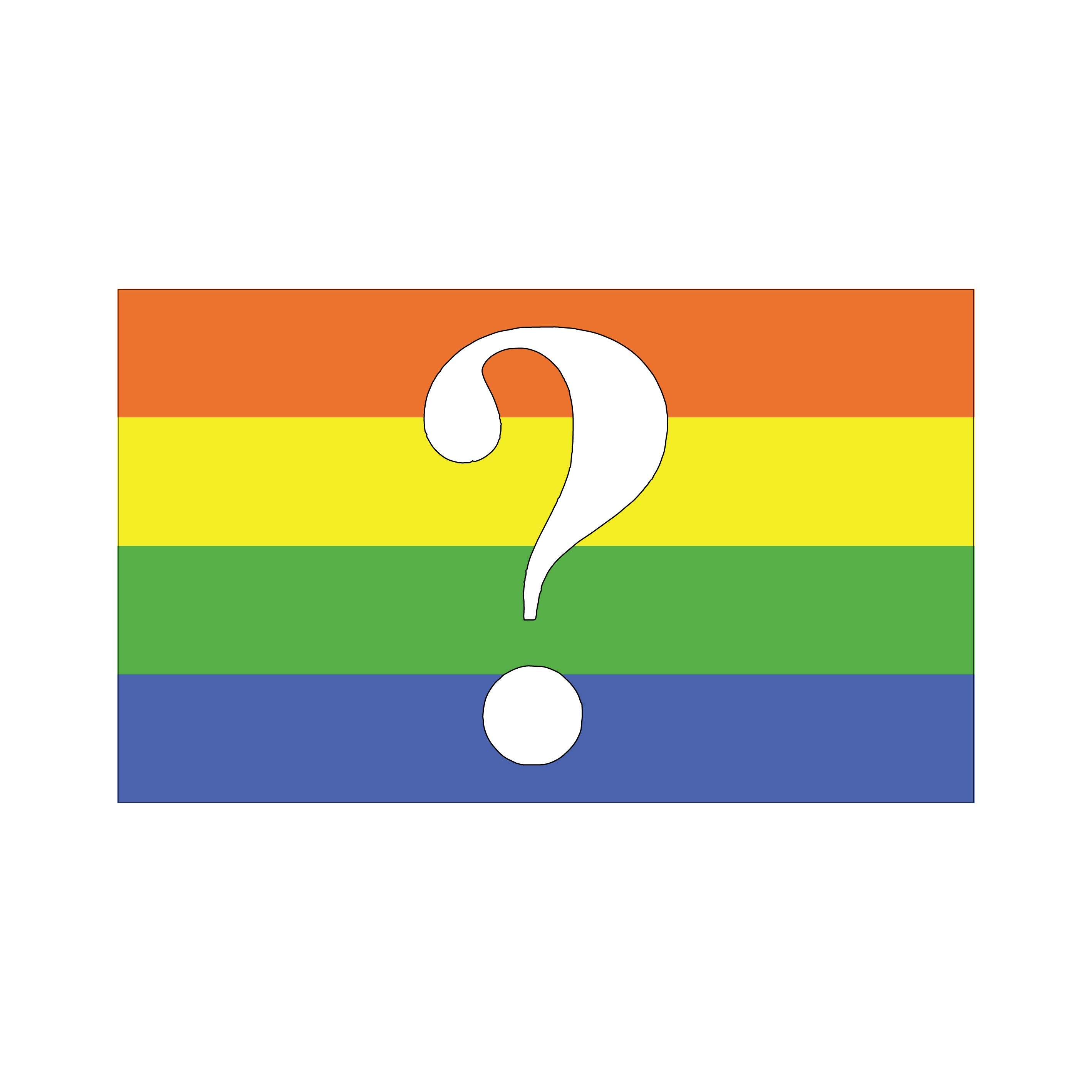 Questioning Pride Flag – Pride By One Stop