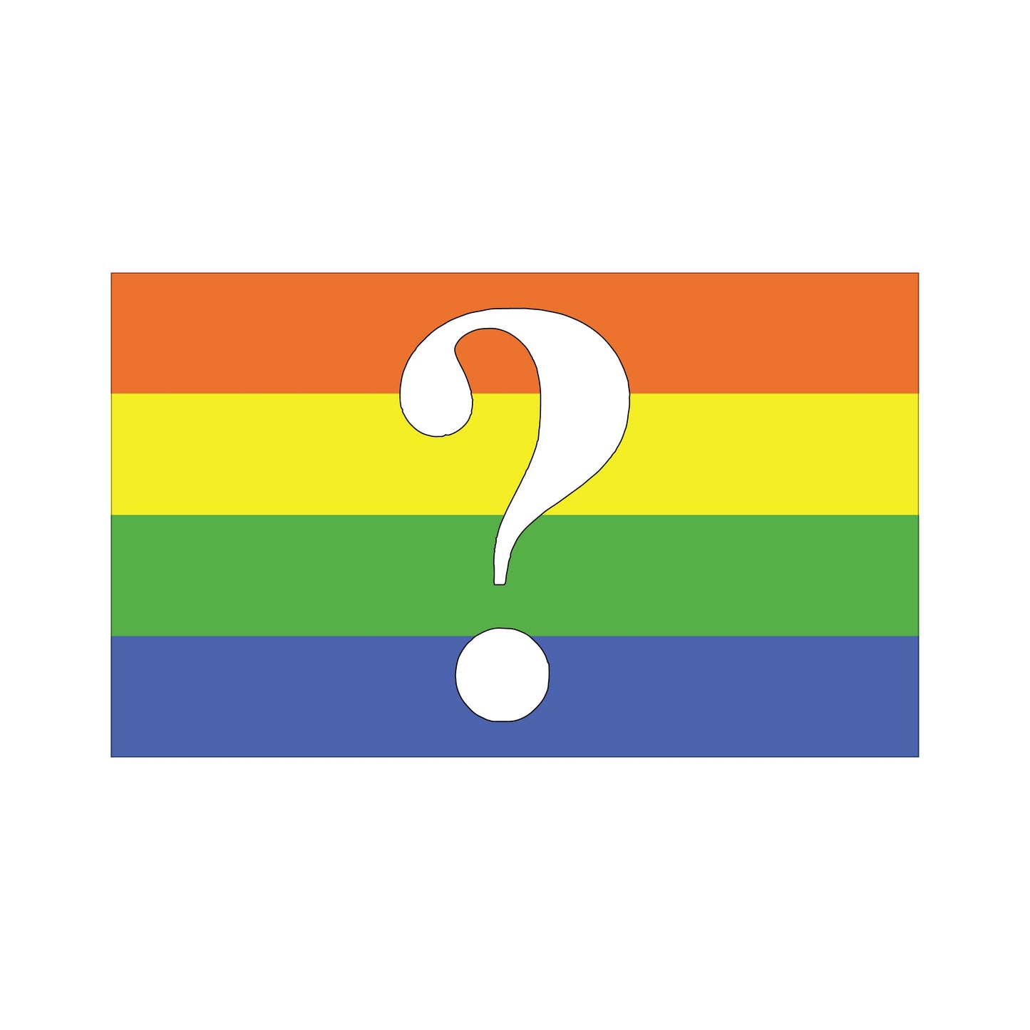 Questioning Pride Flag