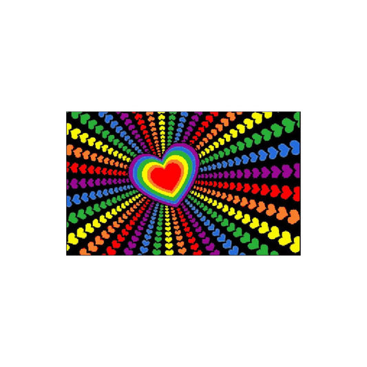 Rainbow Love Flag