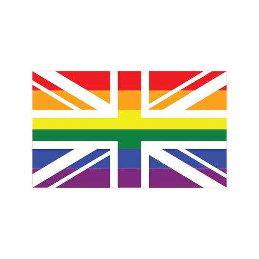 Rainbow Union Jack Pride Flag