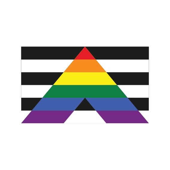 Straight Ally Pride Flag