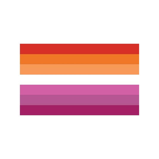 Sunset Lesbian (WLW) Pride Flag